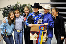 photo of western equestrian riders
